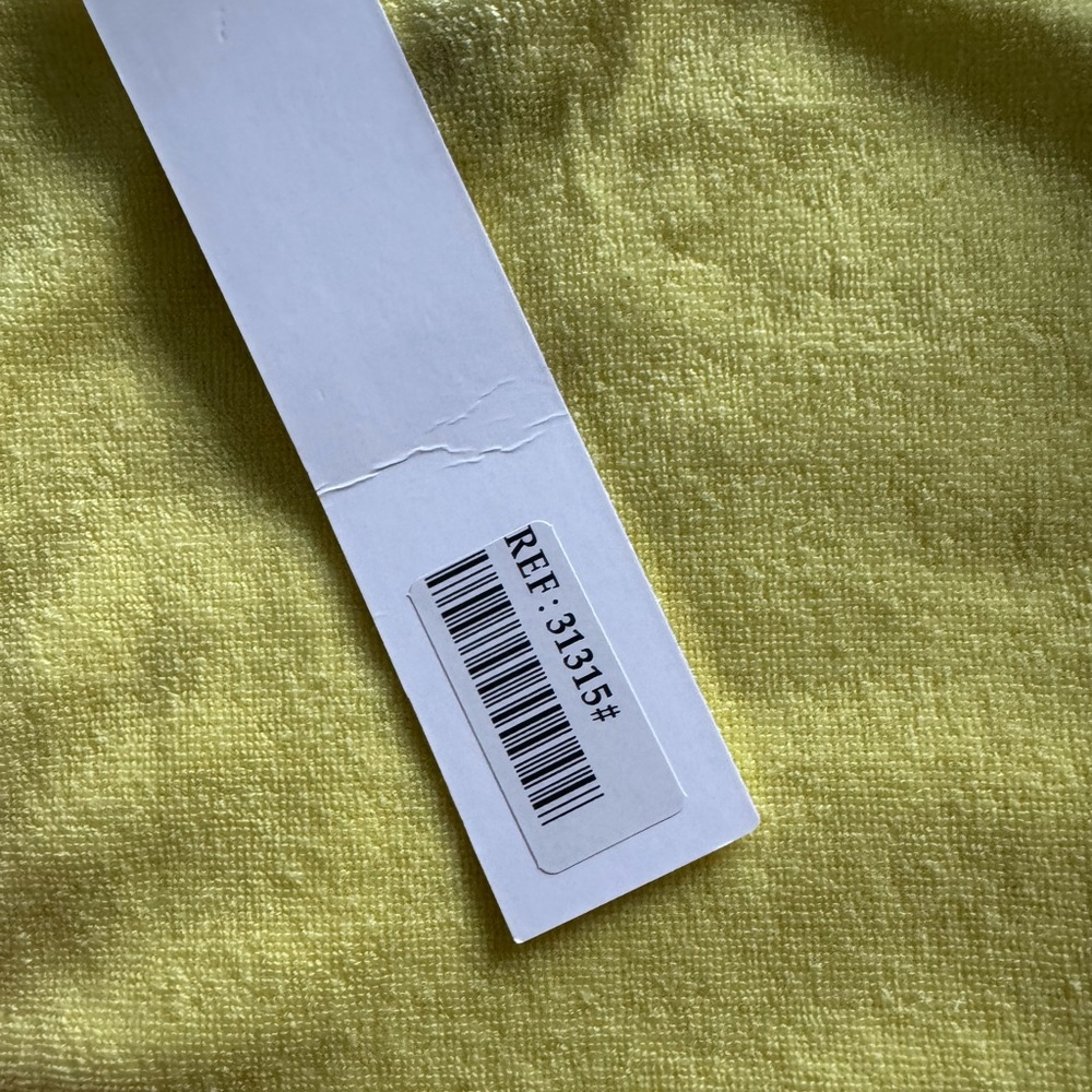 Yellow Women's Poolside Towel Resort Dress - Picture 3 of 5